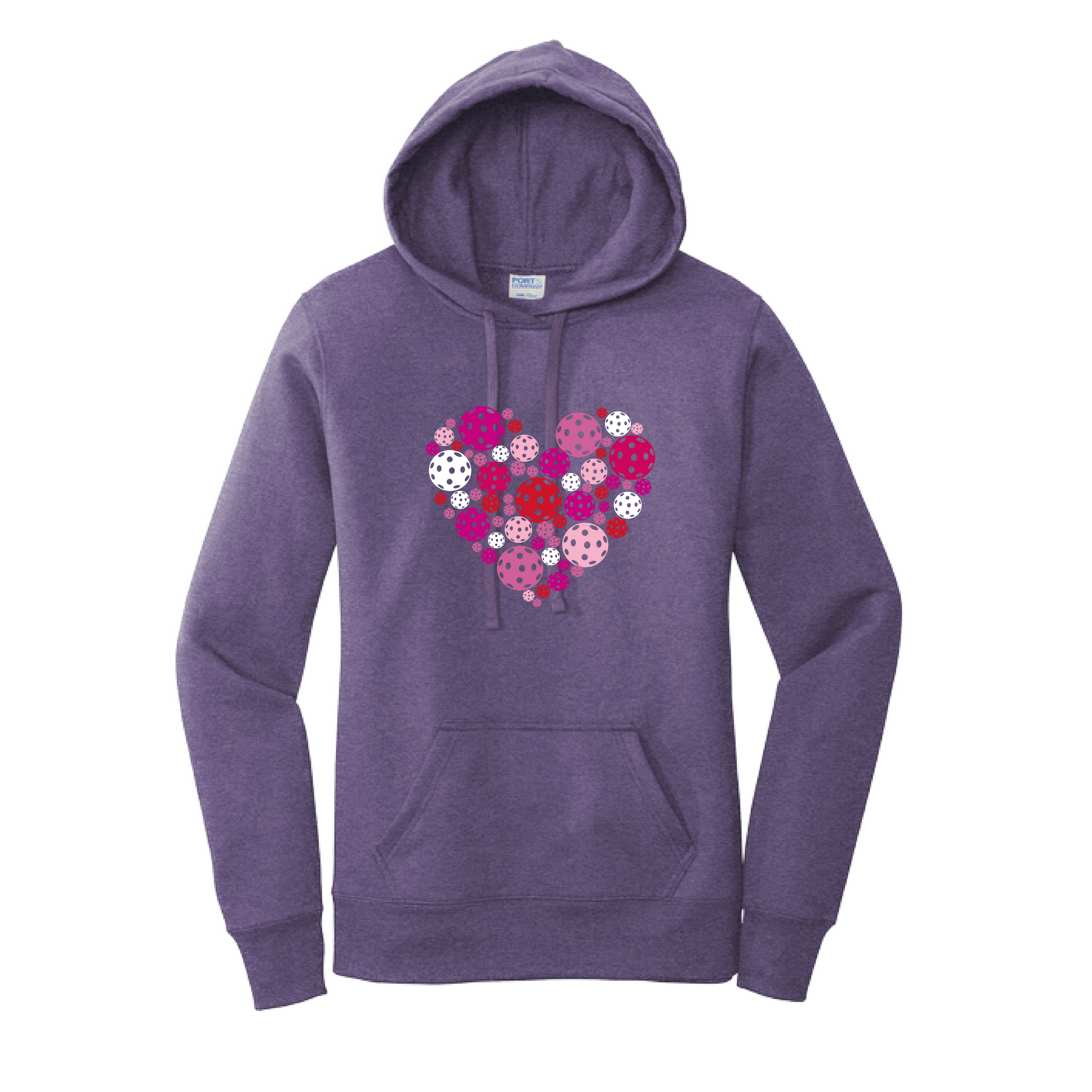 This Women's Fitted Hoodie Sweatshirt will have you cranking up the style! Crafted from a 50/50 Cotton/Poly blend, the ultra-soft lined interior and cozy hood will keep you comfy while the front pouch pocket amps up your look. Show off your figure in style.