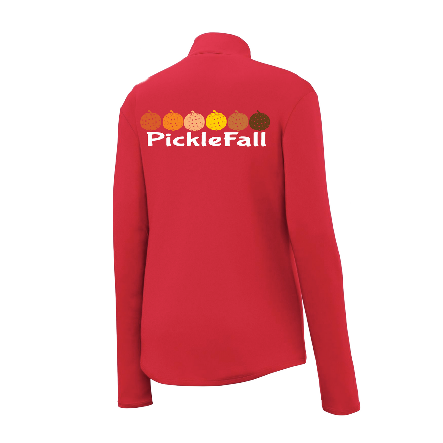 Picklefall | Women's 1/4 Zip Pickleball Pullover | 100% Polyester