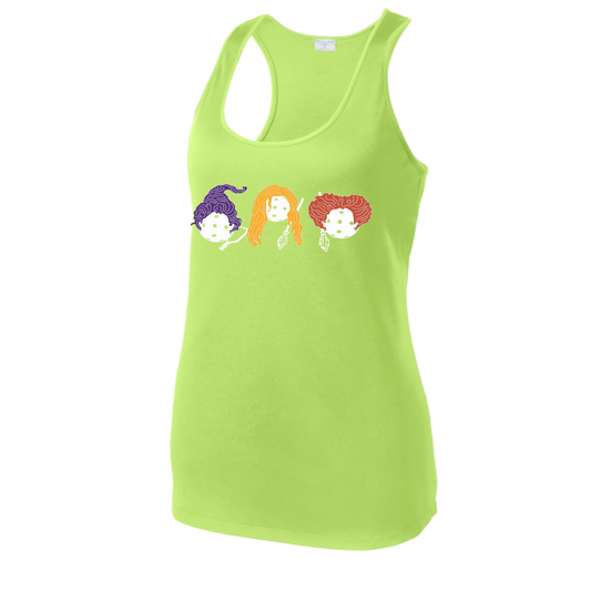 Hocus Pocus | Women's Racerback Pickleball Tank | 100% Polyester