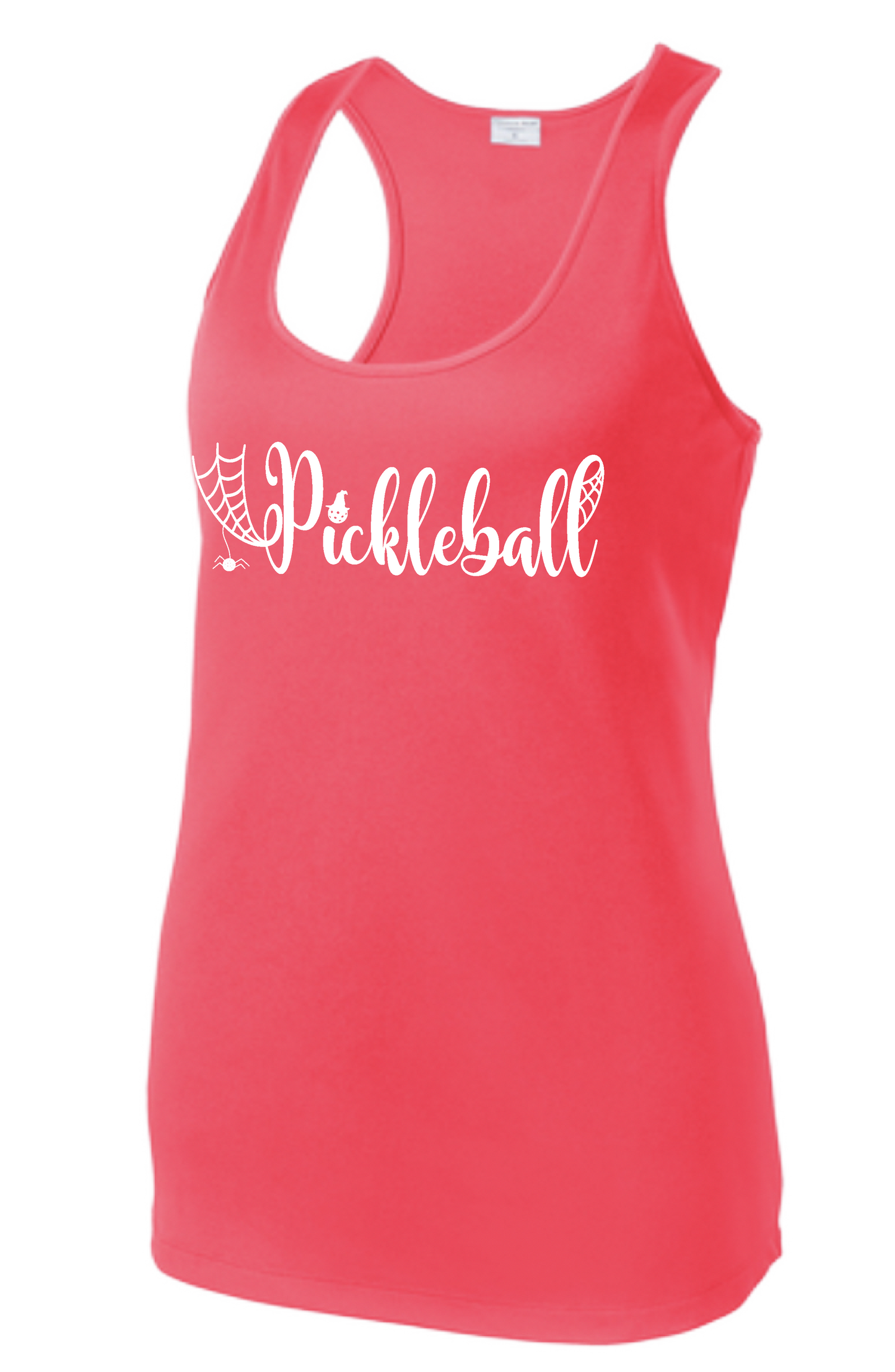 Spider Pickleball | Women's Racerback Pickleball Tank | 100% Polyester