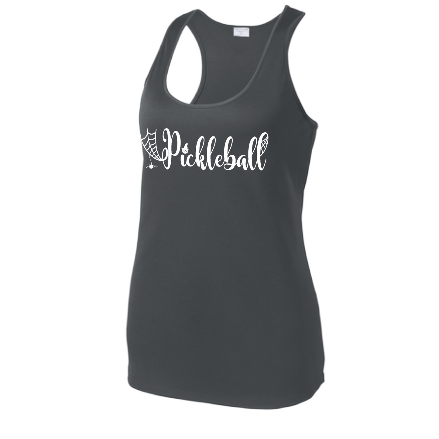 Spider Pickleball | Women's Racerback Pickleball Tank | 100% Polyester