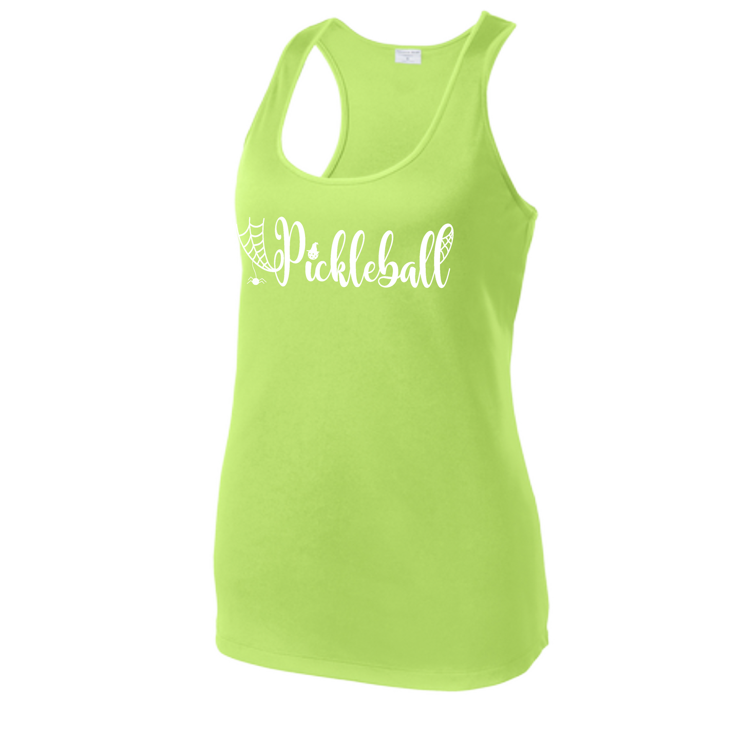 Spider Pickleball | Women's Racerback Pickleball Tank | 100% Polyester