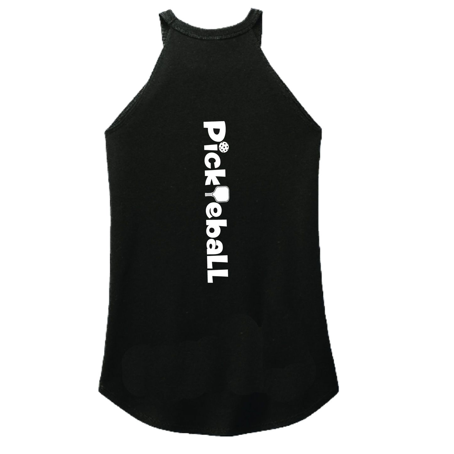 Pickleball Horizontal (Customizable) | Women’s Rocker Athletic Tank | 75/13/12 Poly/Cotton/Rayon