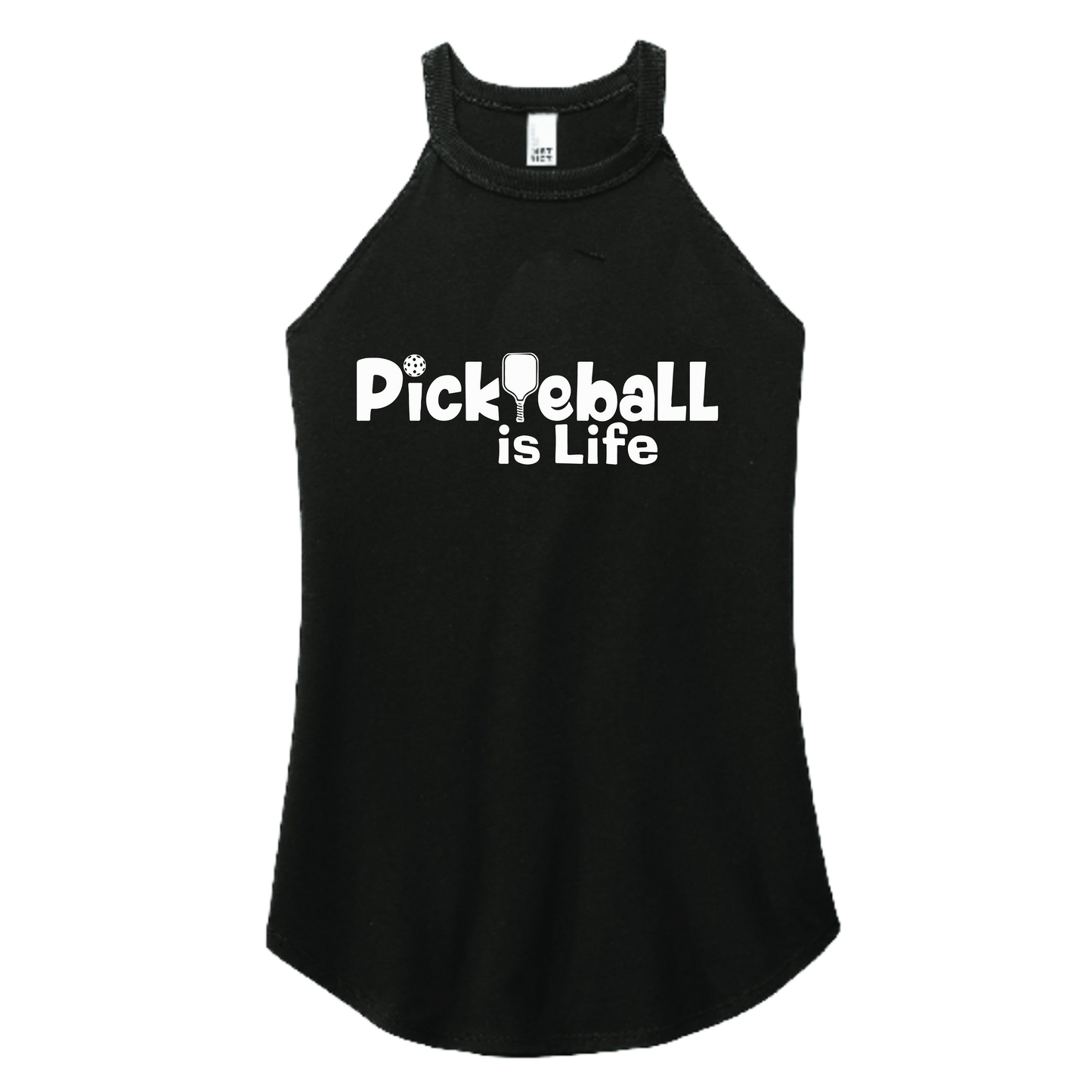 Pickleball Is Life | Women’s Rocker Athletic Tank | 75/13/12 Poly/Cotton/Rayon