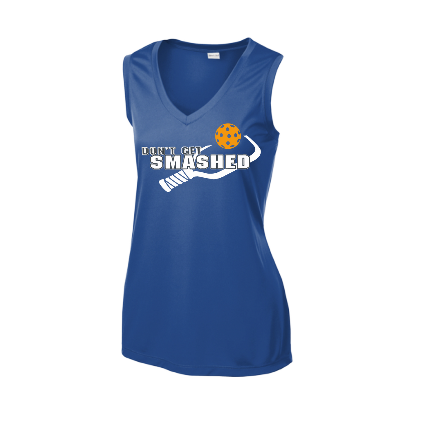 These pickleball sleeveless shirts are lightweight, roomy and airy. They are created with PosiCharge technology for enhanced color retention, effectively wicking away moisture for maximum athletic performance.