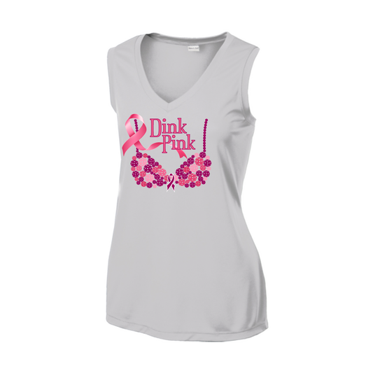 Dink Pink | Women’s Sleeveless Athletic Shirt | 100% Polyester