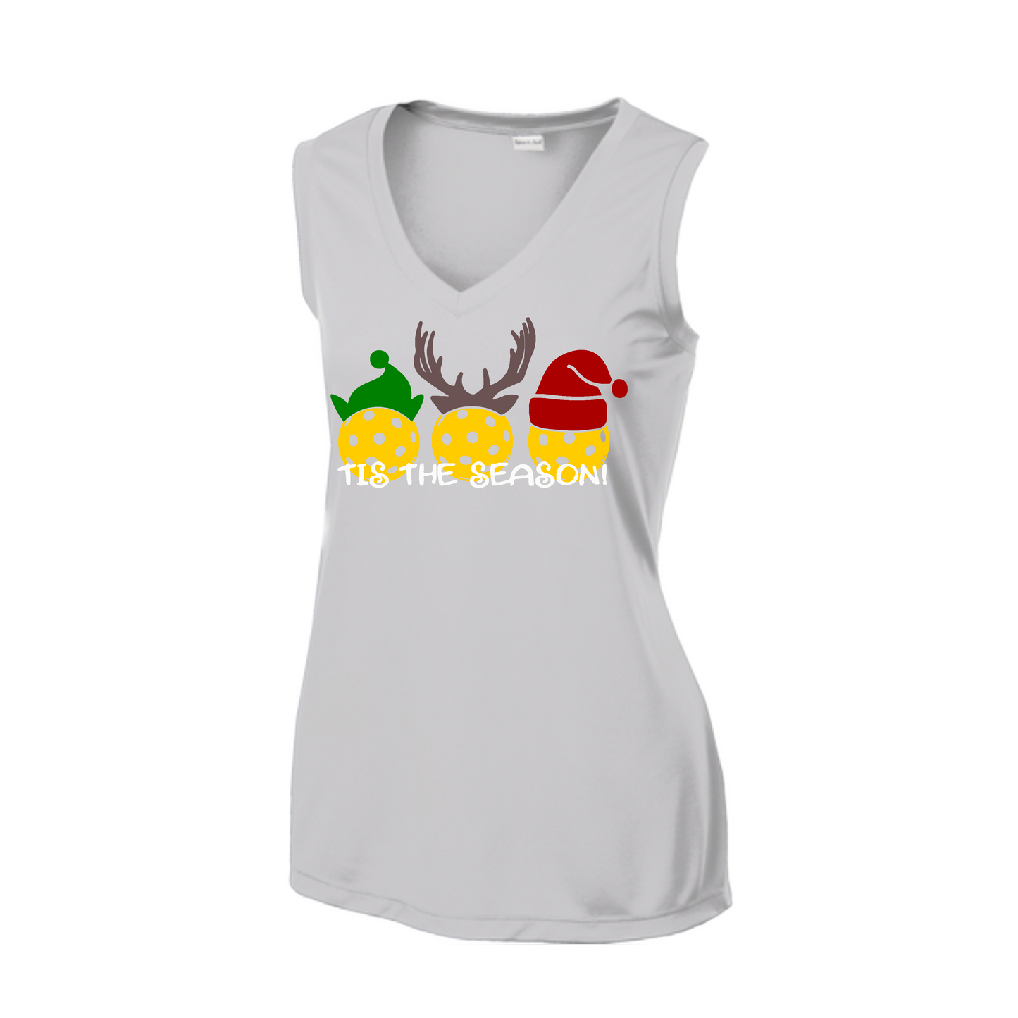 Tis the Season | Women’s Sleeveless Athletic Shirt | 100% Polyester