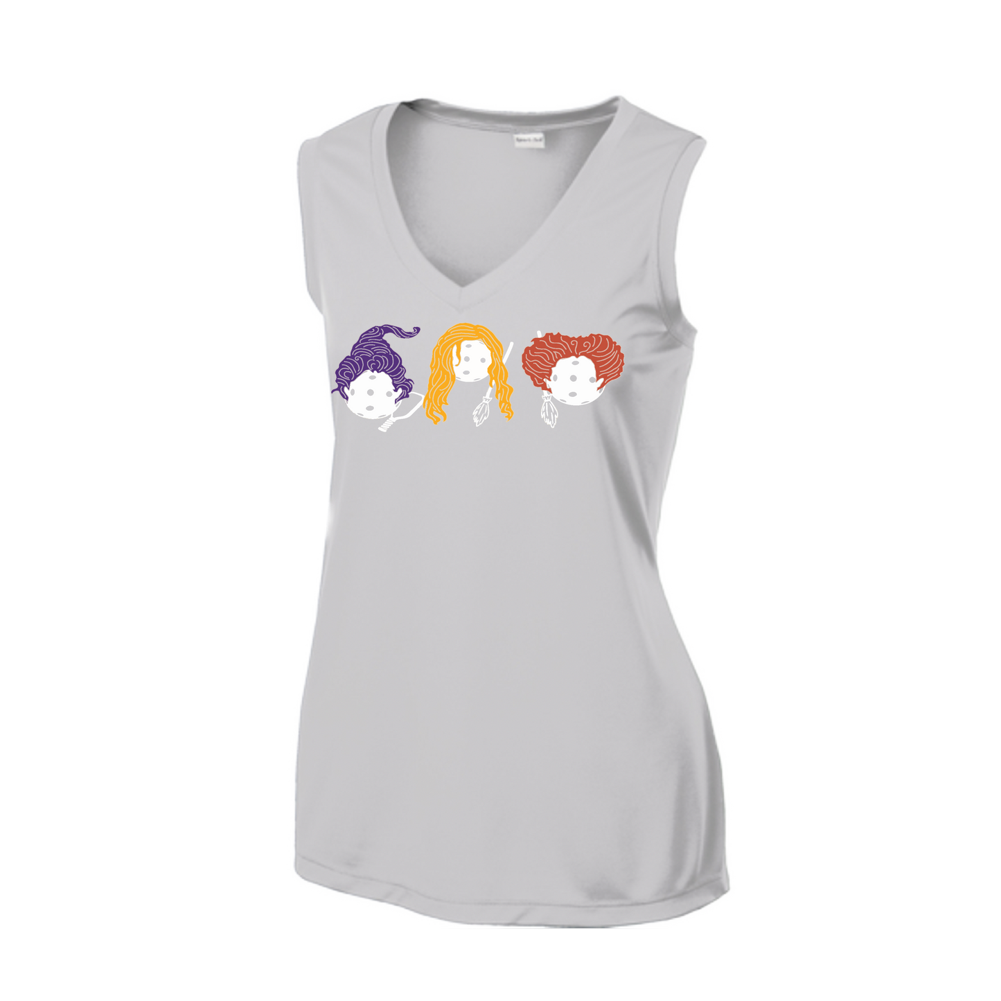 Hocus Pocus | Women’s Sleeveless Pickleball Shirt | 100% Polyester