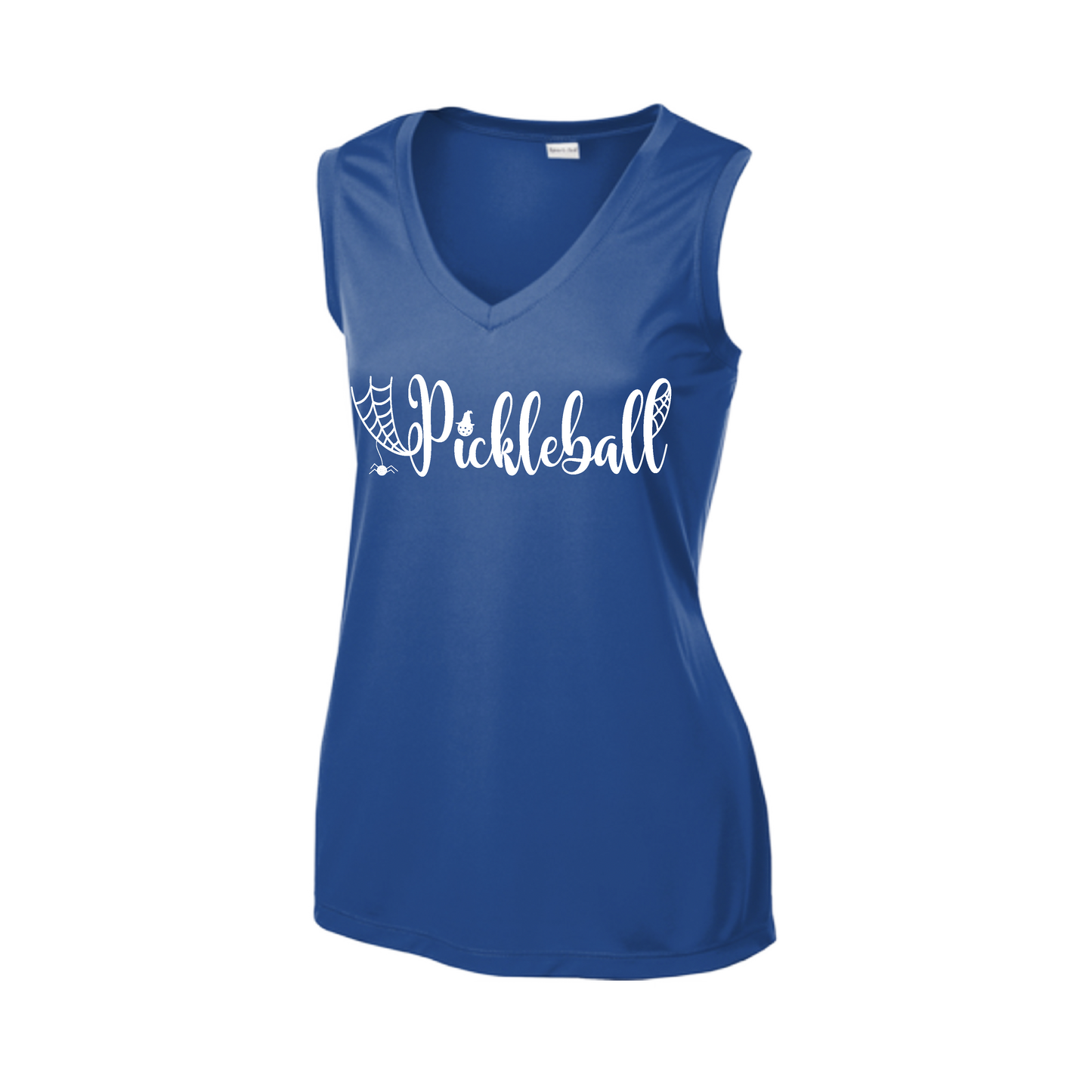 Spider Pickleball | Women’s Sleeveless Athletic Shirt | 100% Polyester