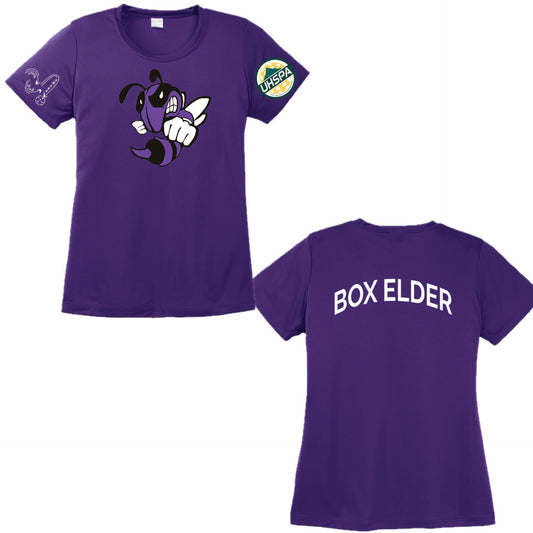 Box Elder High UHSPA | Women's Short Sleeve Crewneck T-Shirts | 100% Polyester