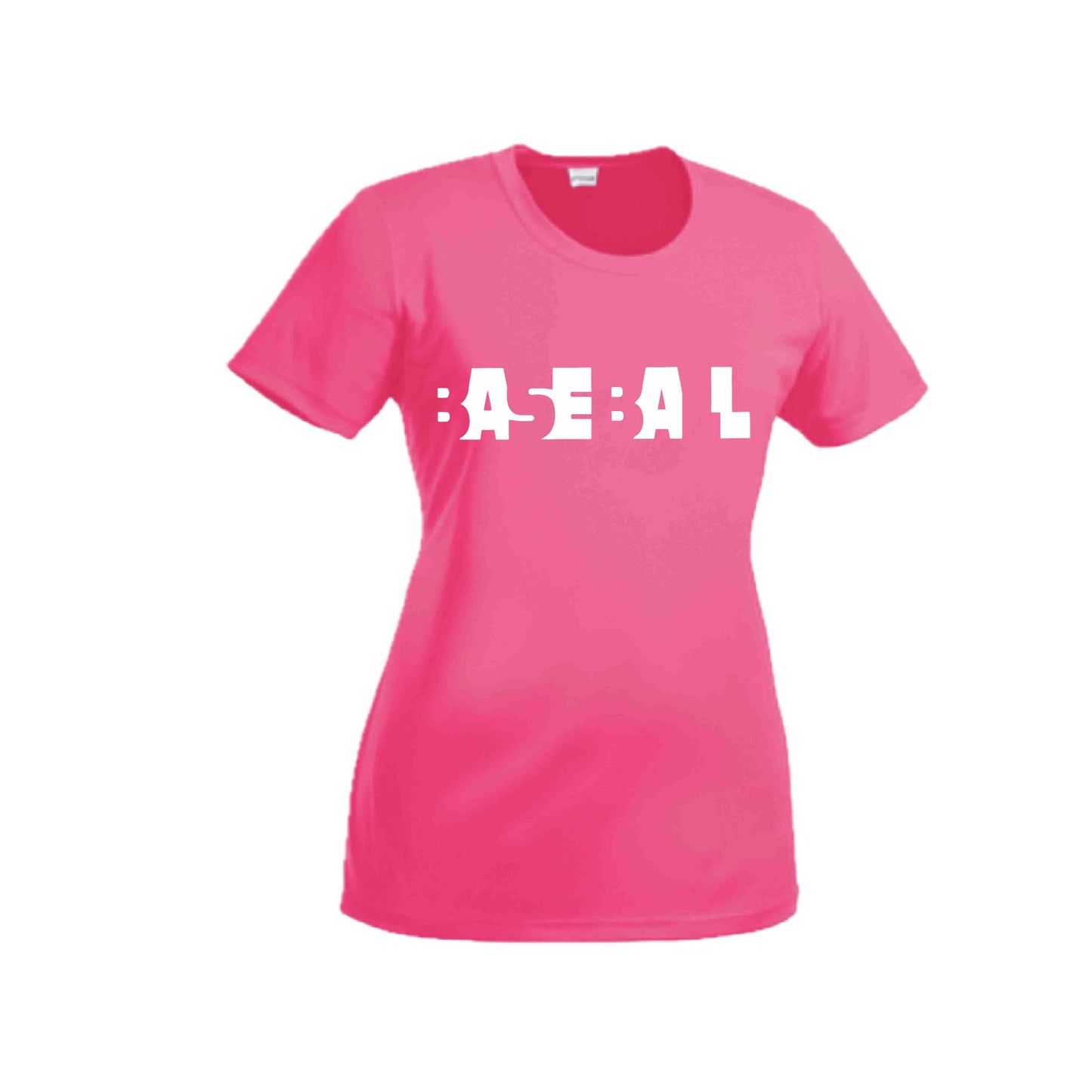 Change Up | Women’s Short Sleeve Crewneck Baseball T-Shirts | 100% Polyester