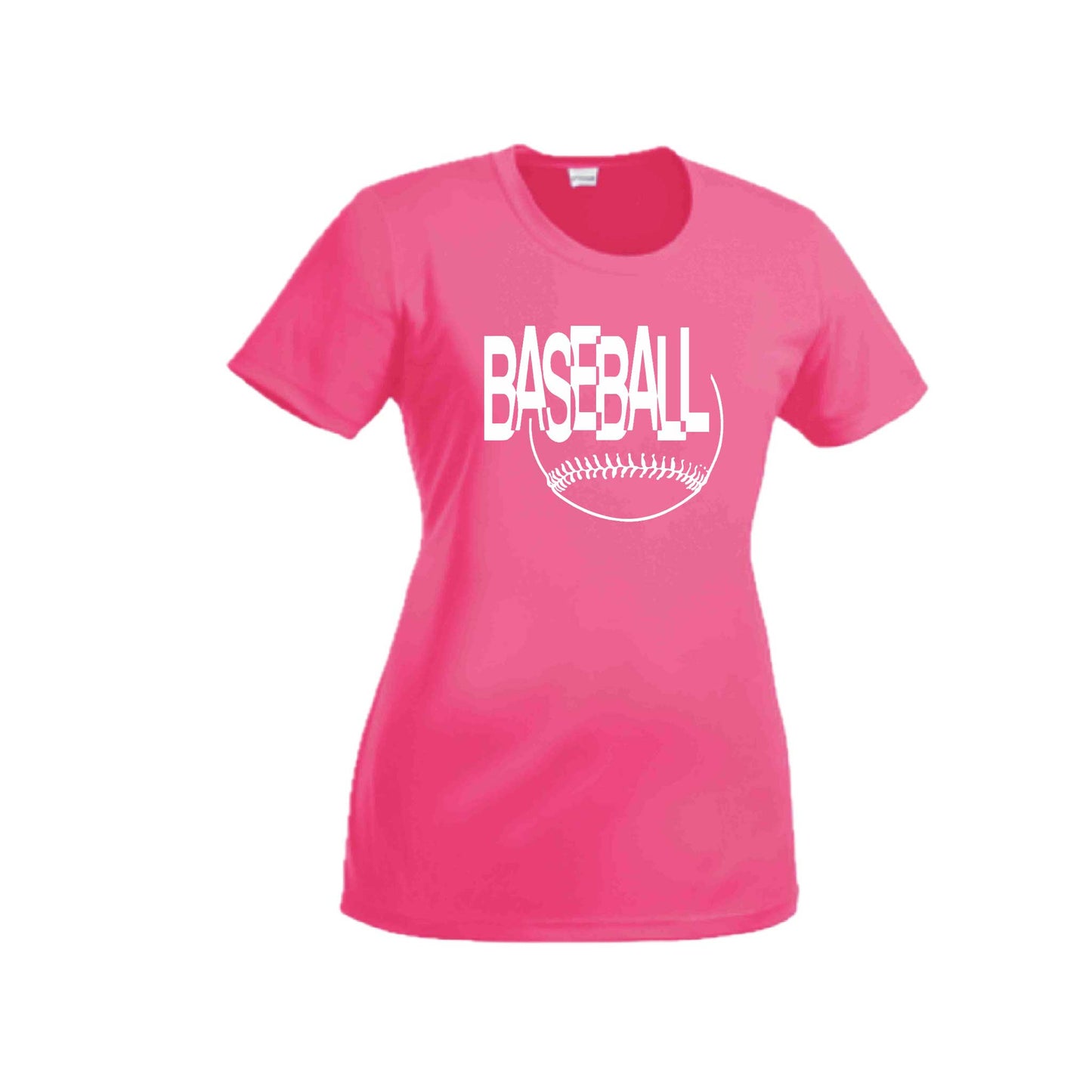 Clean Up | Women’s Short Sleeve Crewneck Baseball T-Shirts | 100% Polyester