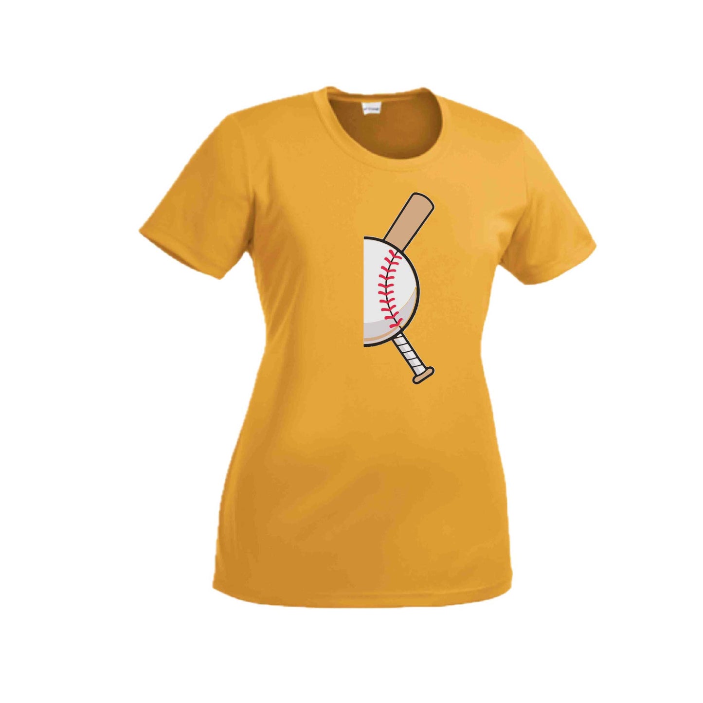 Curveball | Women’s Short Sleeve Crewneck Baseball T-Shirts | 100% Polyester