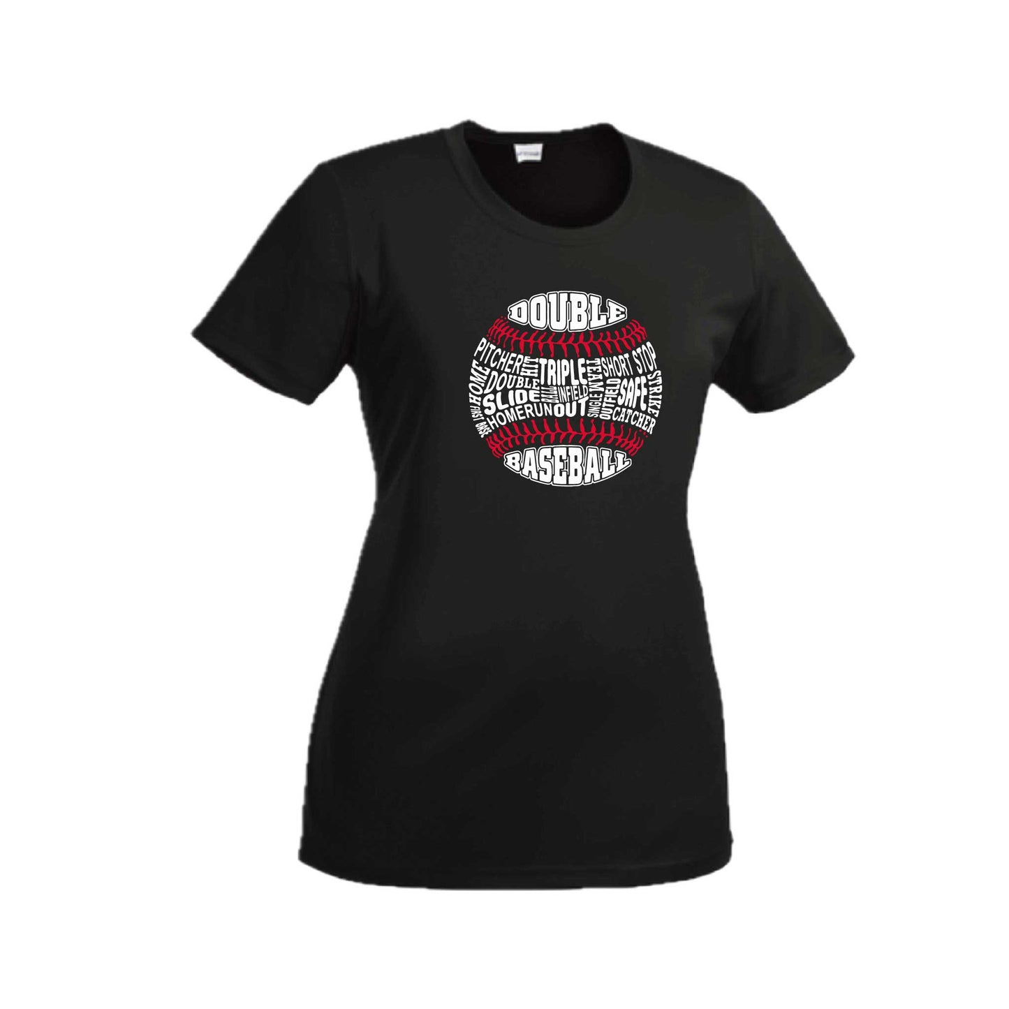 Grand Slam | Women’s Short Sleeve Crewneck Baseball T-Shirts | 100% Polyester