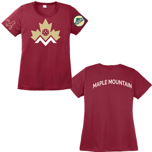 Maple Mountain High UHSPA | Women's Short Sleeve Crewneck T-Shirts | 100% Polyester