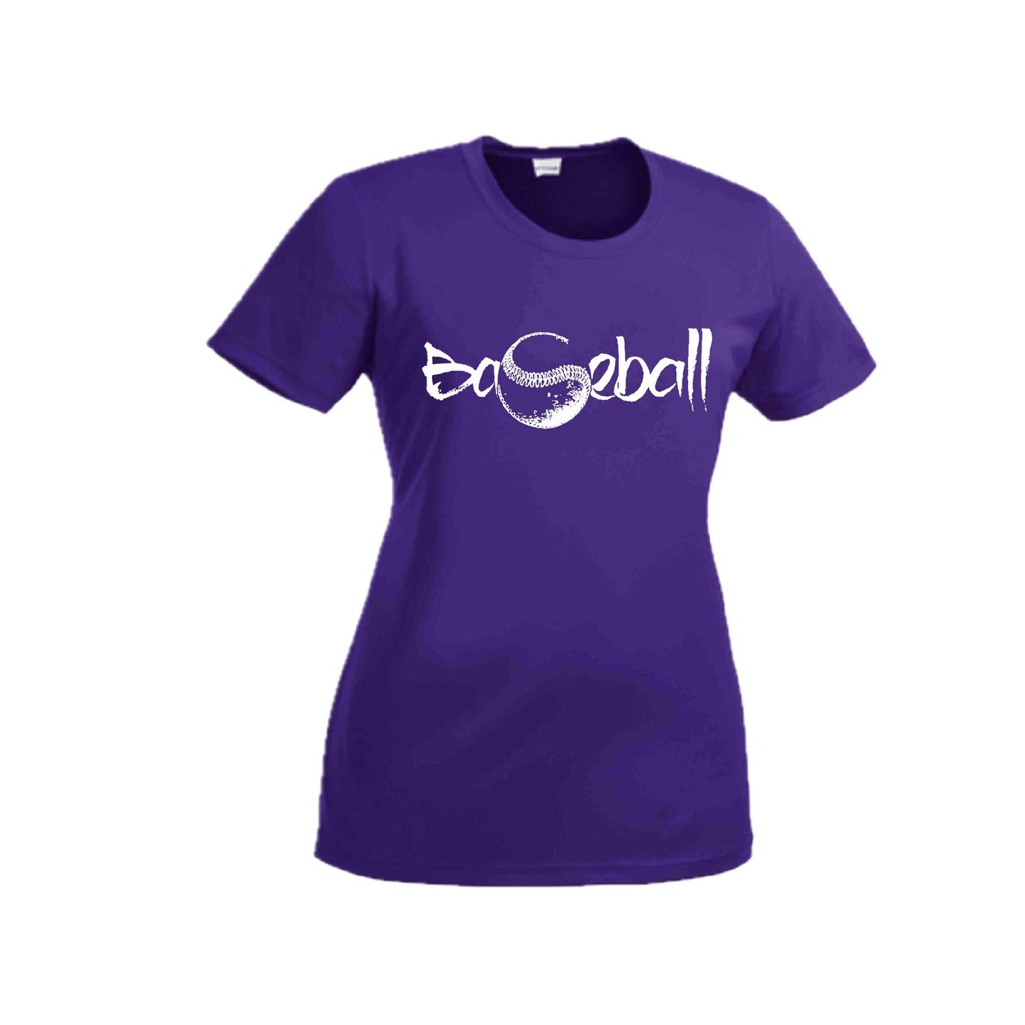 Pitch Perfect | Women’s Short Sleeve Crewneck Baseball T-Shirts | 100% Polyester