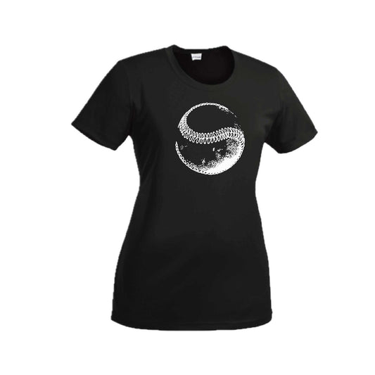Women’s Baseball Shirts – Athletic Performance Tees - Short-Sleeve