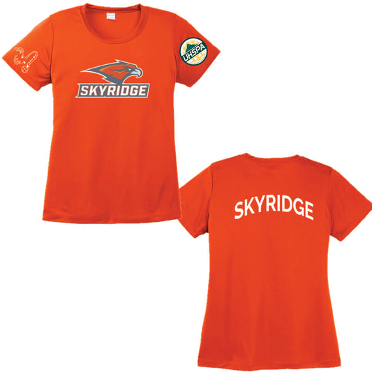 Skyridge High UHSPA | Women's Short Sleeve Crewneck T-Shirts | 100% Polyester