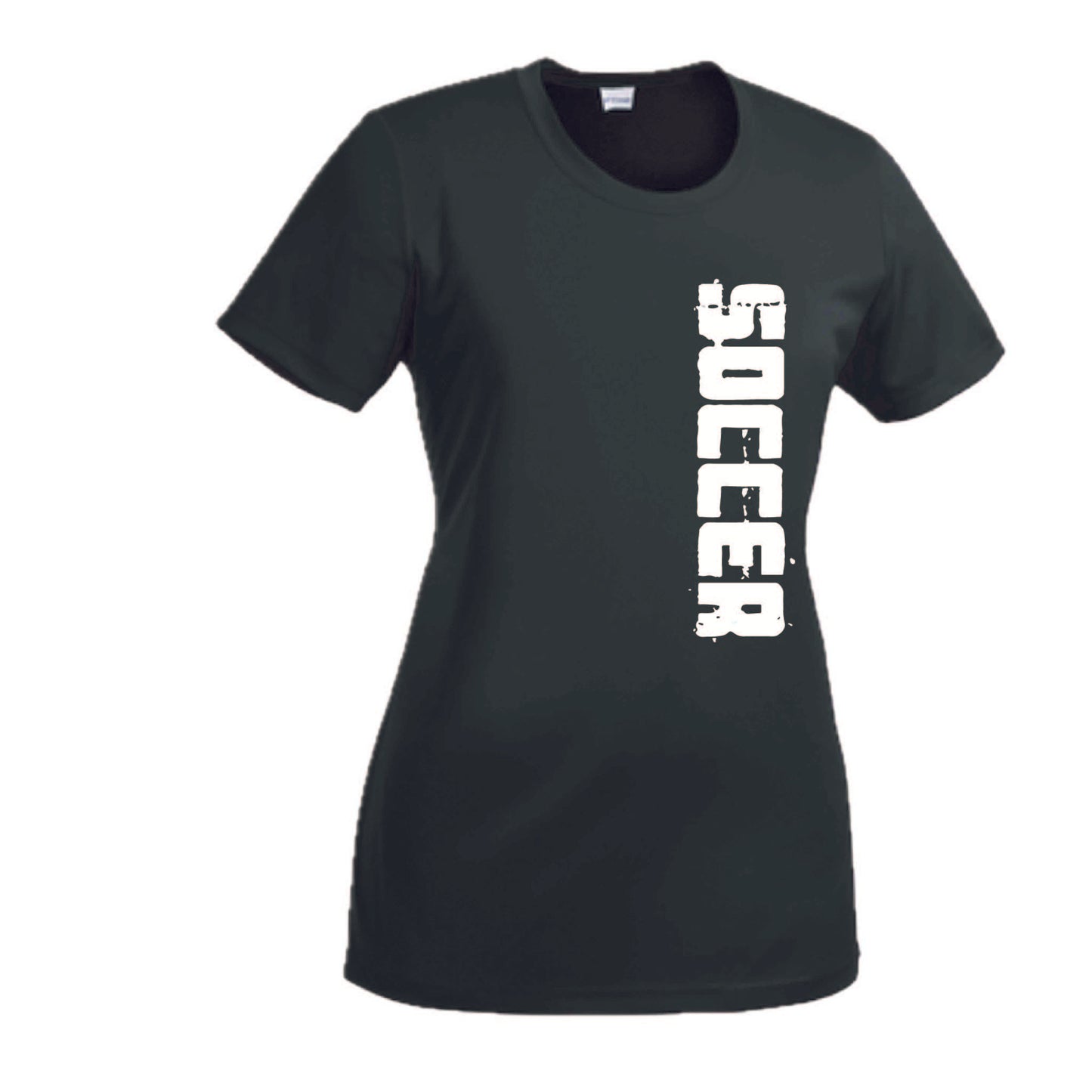 Stylish Soccer | Women’s Short Sleeve Crewneck Soccer T-Shirts | 100% Polyester
