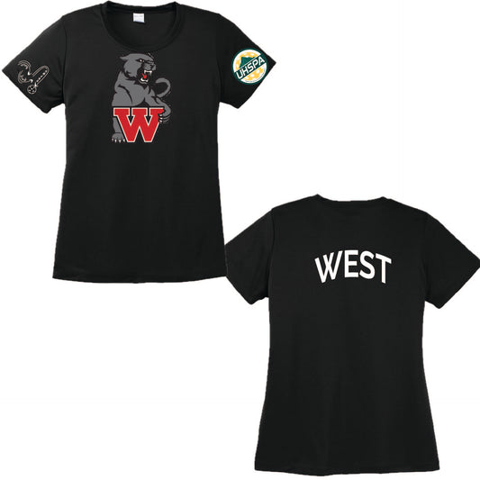 West High UHSPA | Women's Short Sleeve Crewneck T-Shirts | 100% Polyester