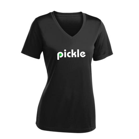 Fashion meets function in this Women's pickleball shirt! Enjoy its ultra-soft fabric with moisture-wicking properties and tri-blend softness. Keep your style looking bright with PosiCharge technology, which locks in color. Experience lightweight comfort and breathability. What are you waiting for?
