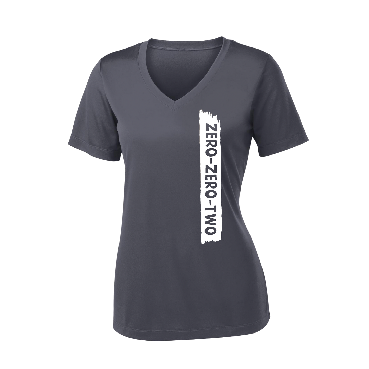 Zero Zero Two With Pickleballs (Customizable) | Women's Short Sleeve V-Neck Shirt | 100% Polyester