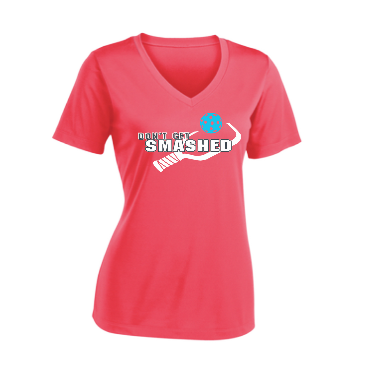 These Women's pickleball shirts provide the perfect balance of comfort and style. Crafted from a tri-blend fabric for softness and breathability, they feature PosiCharge technology to help retain color. Moisture wicking properties make this top exceptionally lightweight.