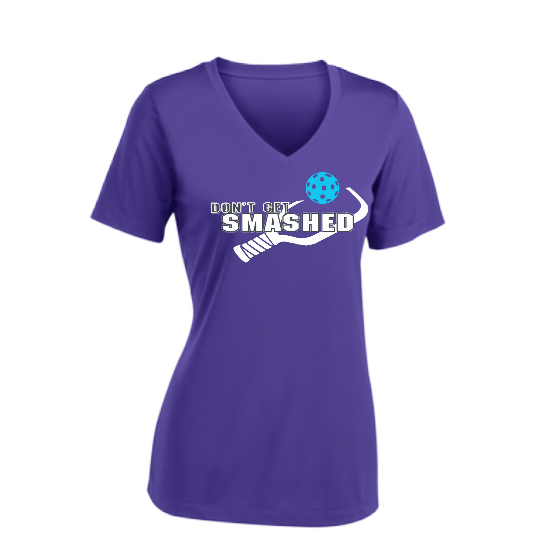 These Women's pickleball shirts provide the perfect balance of comfort and style. Crafted from a tri-blend fabric for softness and breathability, they feature PosiCharge technology to help retain color. Moisture wicking properties make this top exceptionally lightweight.