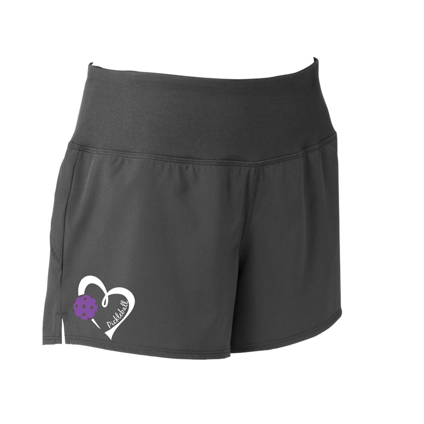 Pickleball Love (Purple) | Women's Pickleball Shorts