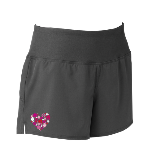 Pickleball Heart | Women's Pickleball Shorts