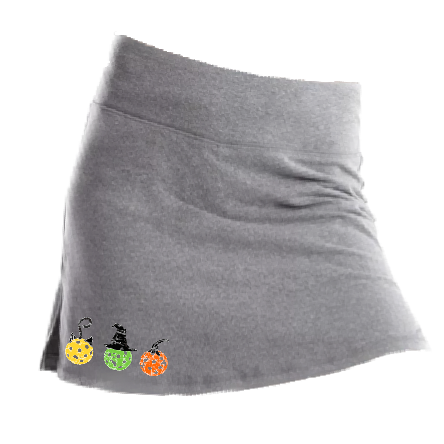 Cat Witch Pumpkin  | Women's Pickleball Skort