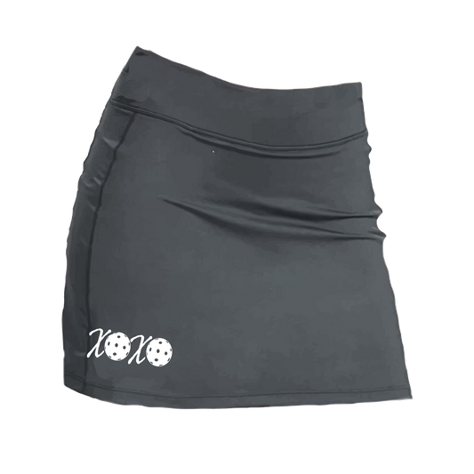 XOXO With Pickleballs | Clearance Women's Pickleball Skort