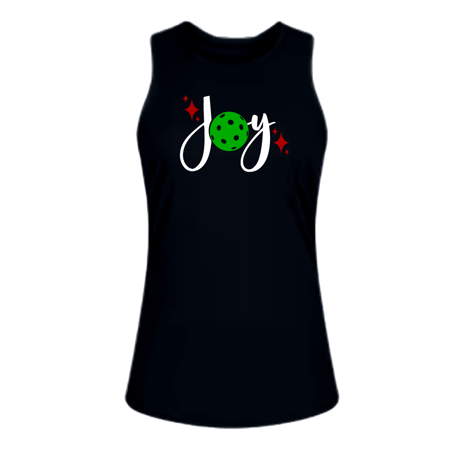 Joy | Women's Split Back or Tied Back Pickleball Tank | 80/20 Nylon Spandex Mix