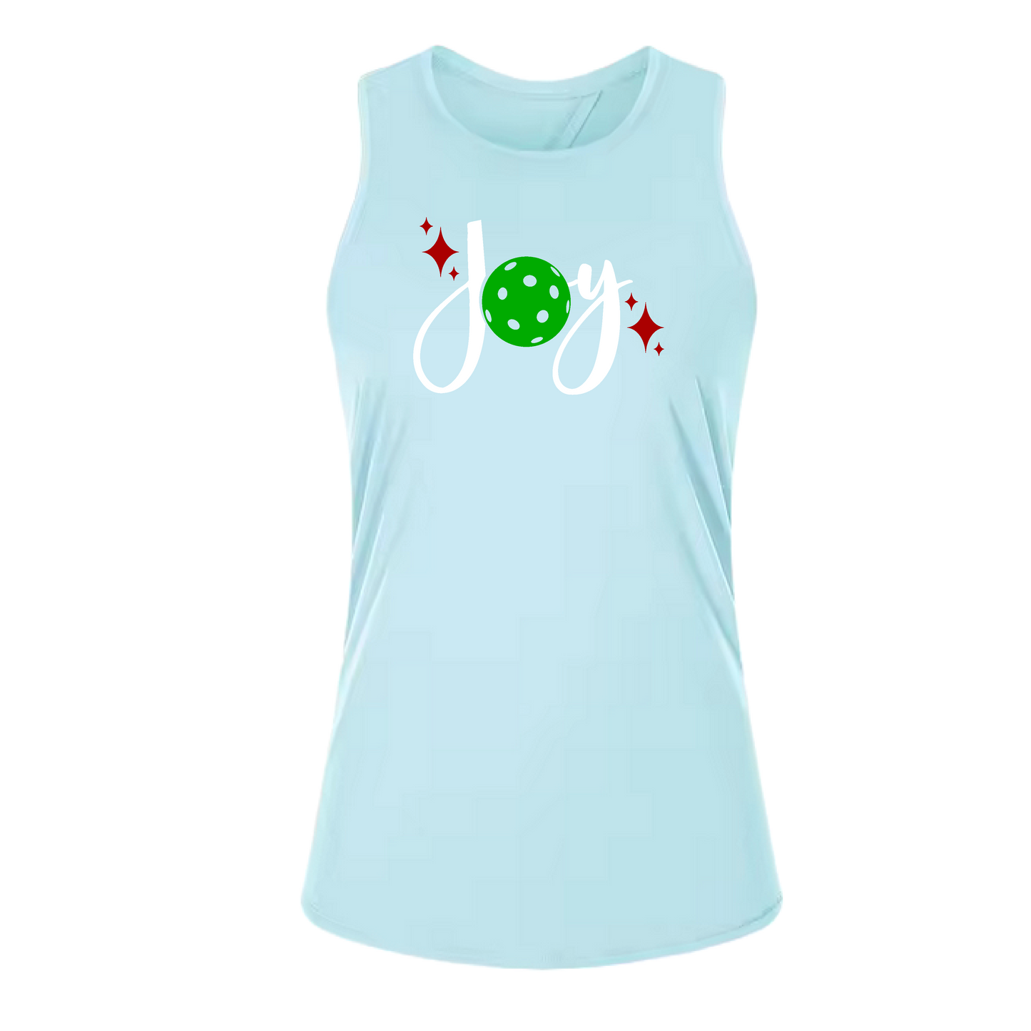 Joy | Women's Split Back or Tied Back Pickleball Tank | 80/20 Nylon Spandex Mix