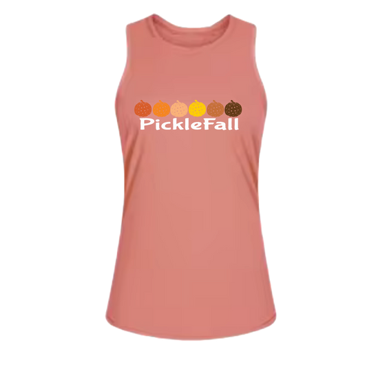 Picklefall | Women's Split Back or Tied Back Pickleball Tank | 80/20 Nylon Spandex Mix