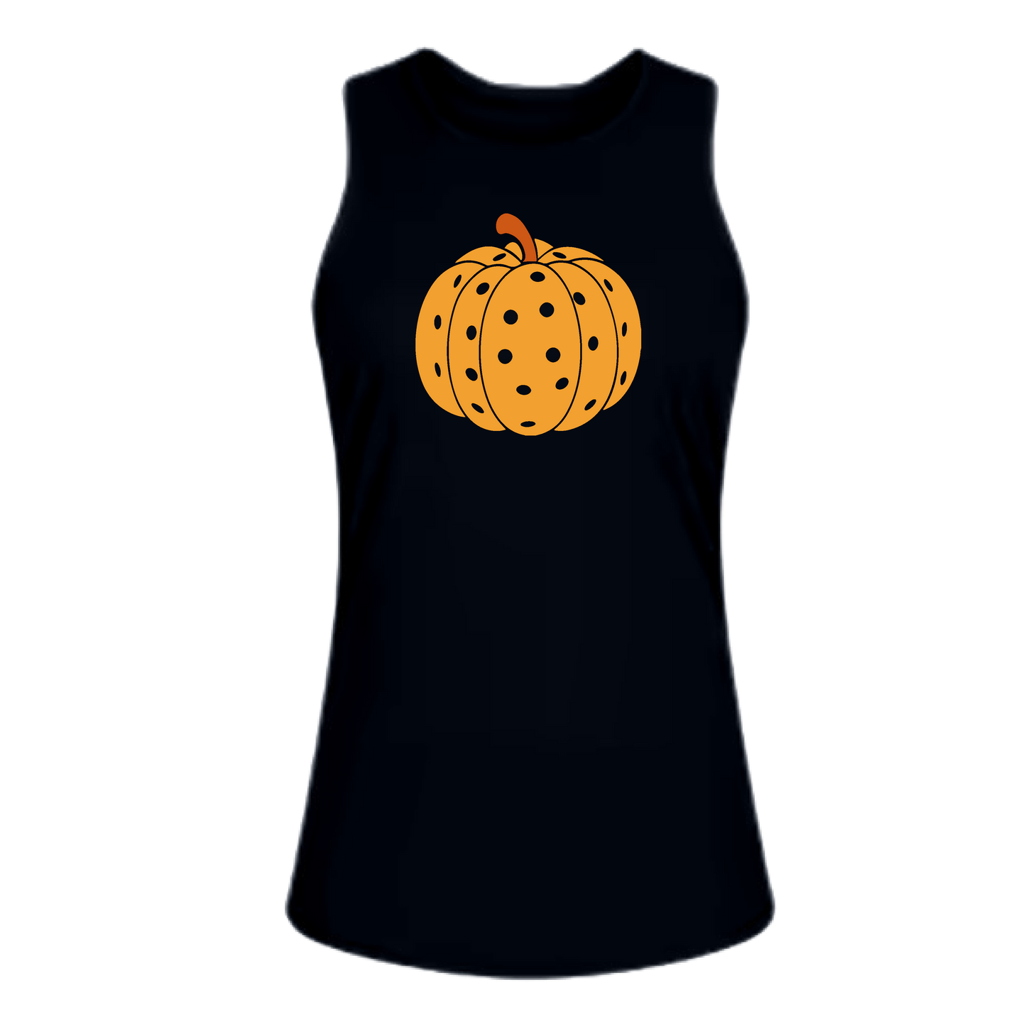 Pumpkin Pickleball | Women's Split Back or Tied Back Pickleball Tank | 80/20 Nylon Spandex Mix