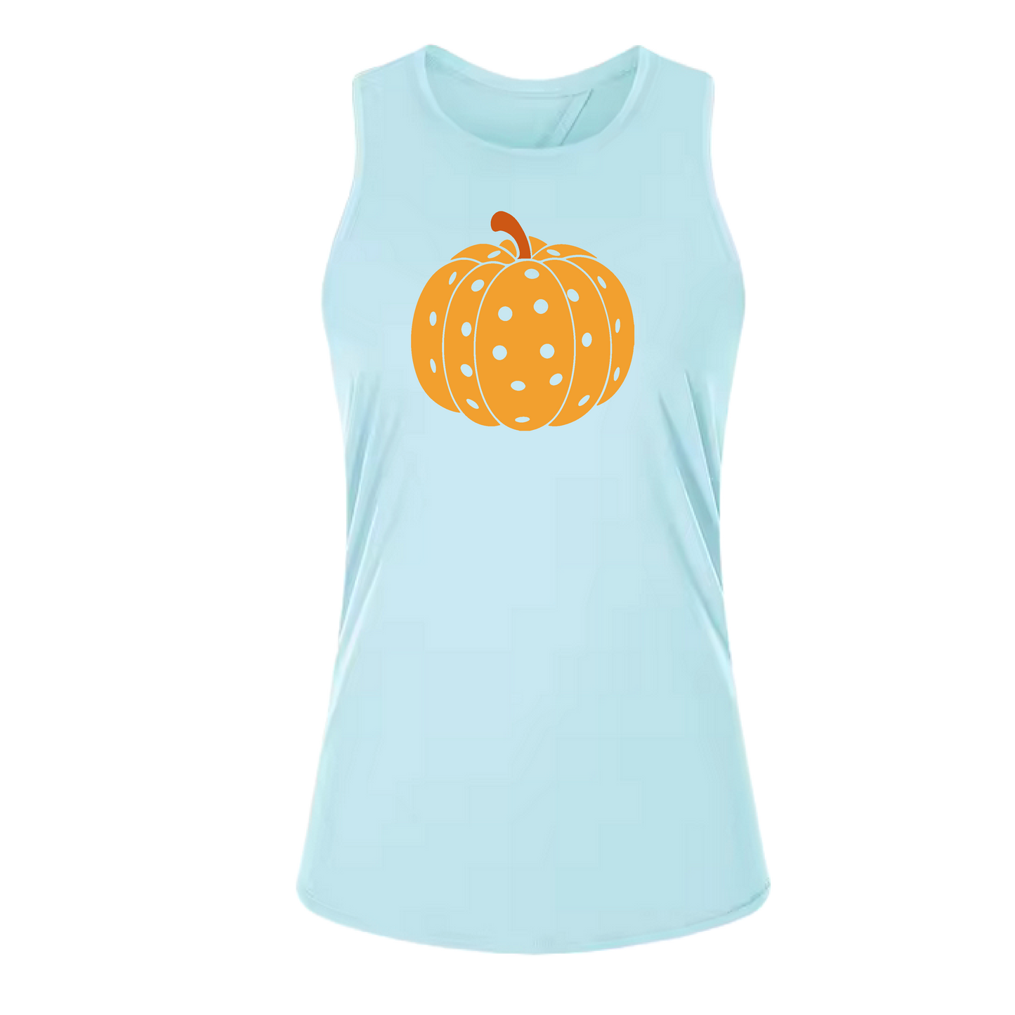 Pumpkin Pickleball | Women's Split Back or Tied Back Pickleball Tank | 80/20 Nylon Spandex Mix