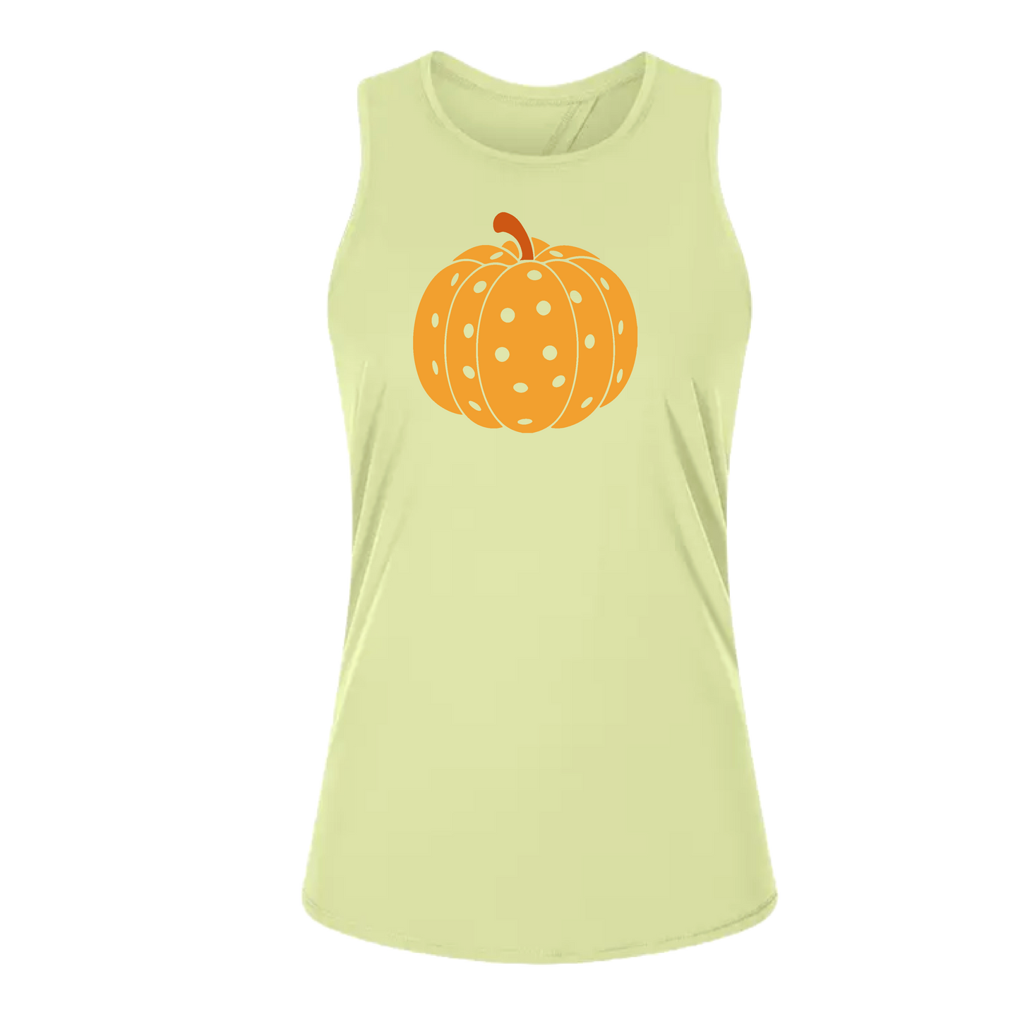 Pumpkin Pickleball | Women's Split Back or Tied Back Pickleball Tank | 80/20 Nylon Spandex Mix