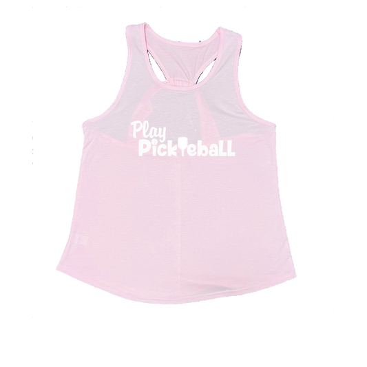 Play Pickleball | Women's Open X-Back Pickleball Tank | Quick Dry Athletic Shirt