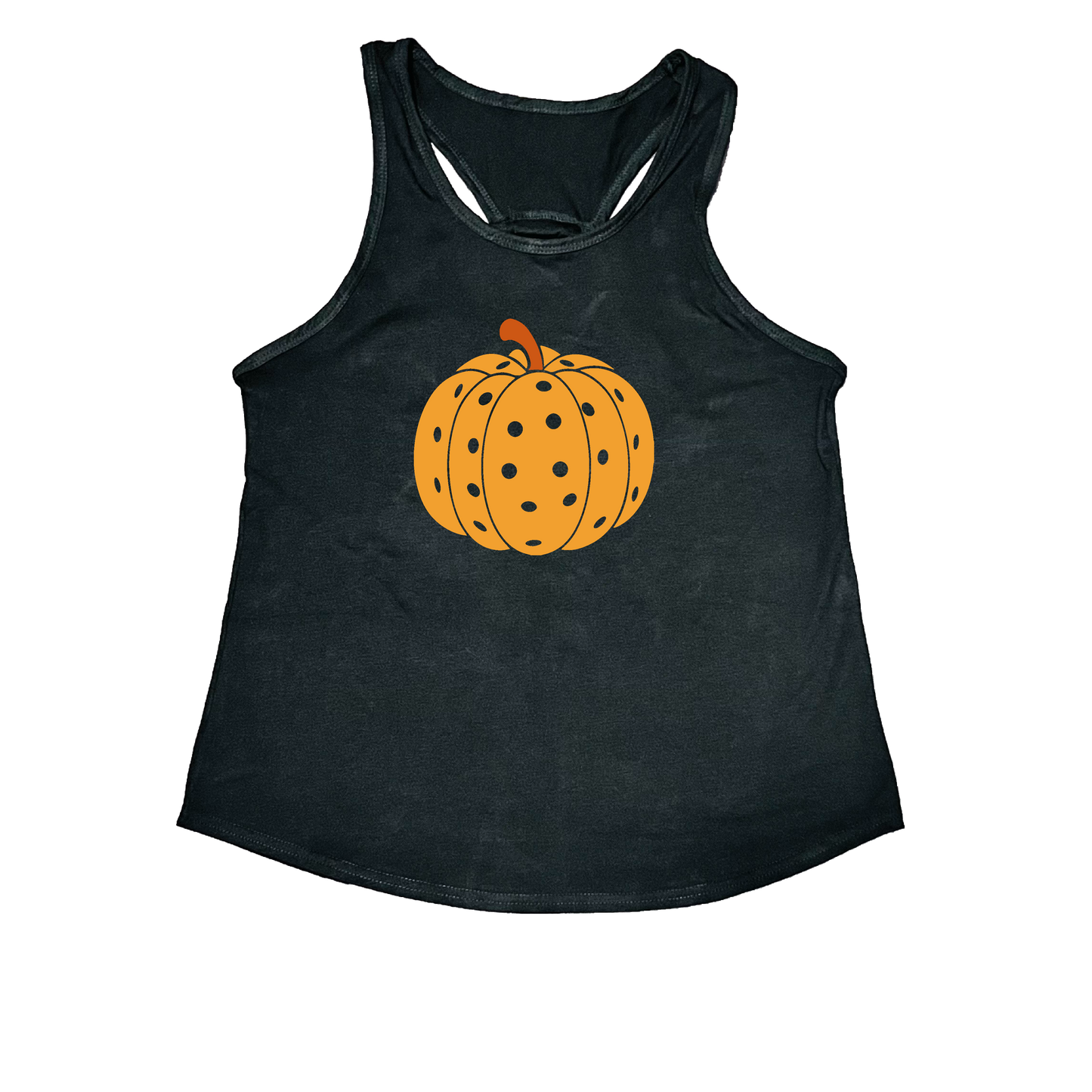 Pumpkin Pickleball | Women's Open X-Back Pickleball Tank | Quick Dry Athletic Shirt