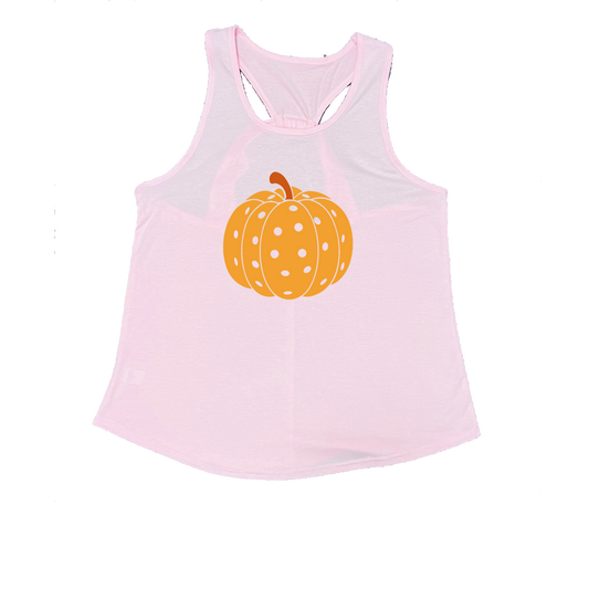 Pumpkin Pickleball | Women's Open X-Back Pickleball Tank | Quick Dry Athletic Shirt