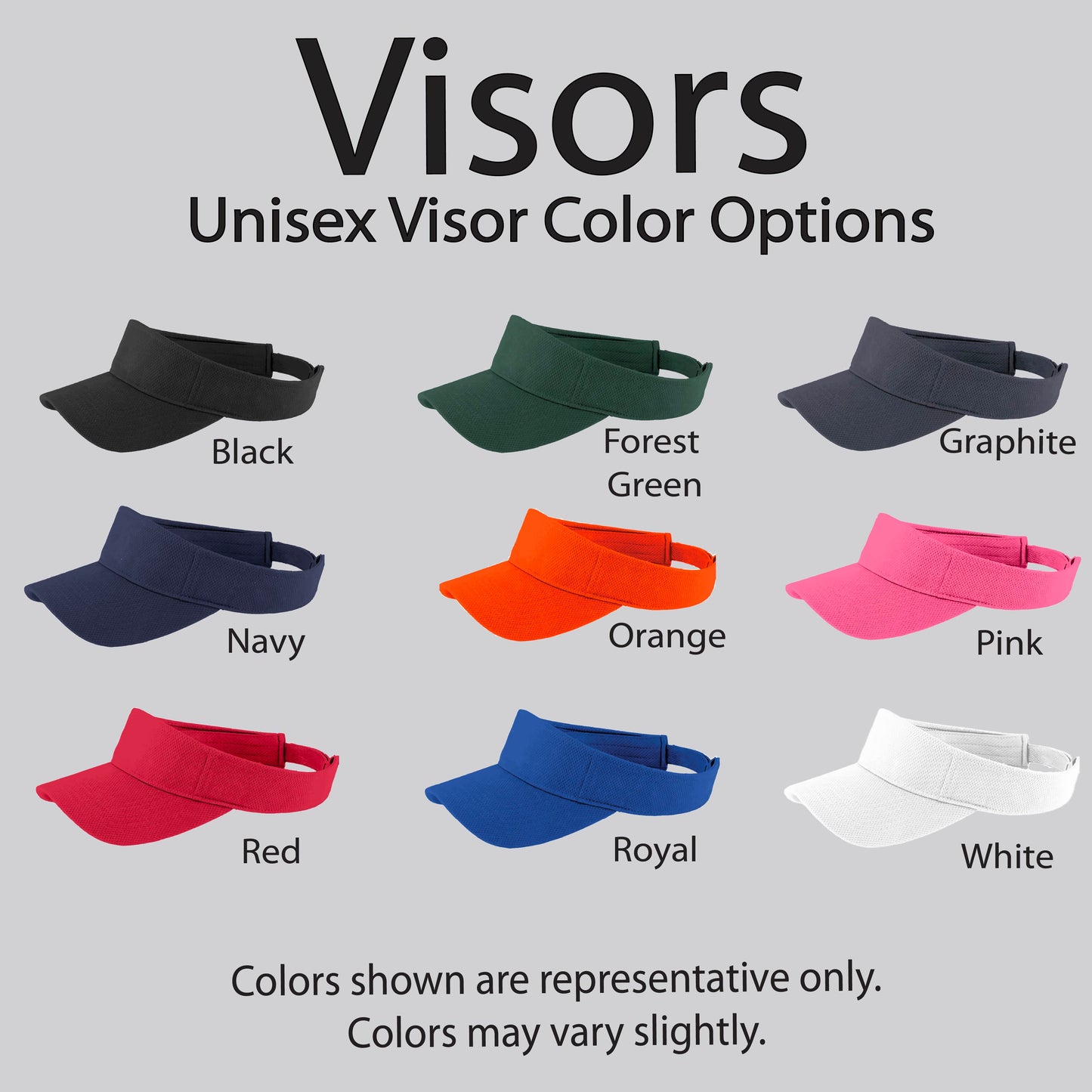 X-VISOR BLANK | Pickleball Visors | Moisture Wicking 100% Polyester