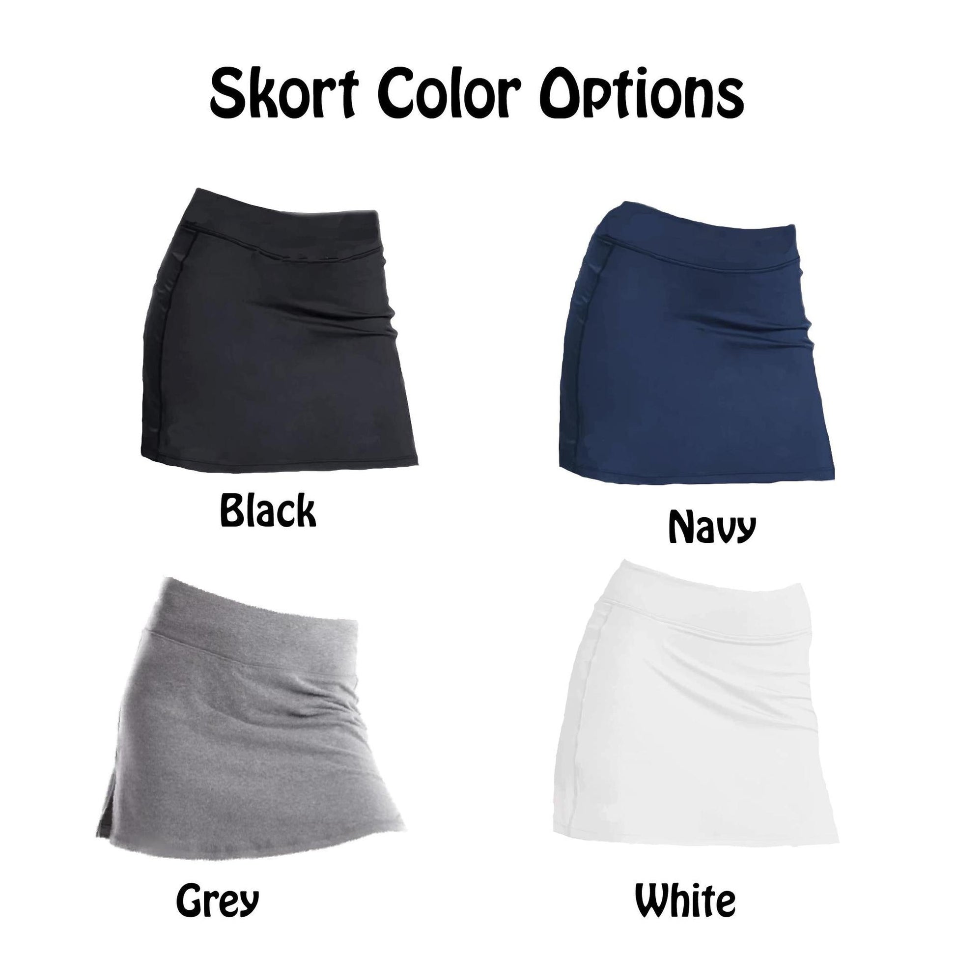 XOXO With Pickleballs | Clearance Women's Pickleball Skort