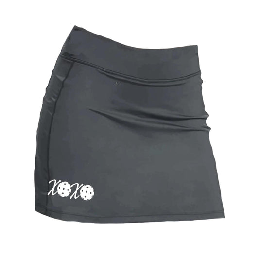 XOXO With Pickleballs | Clearance Women's Pickleball Skort