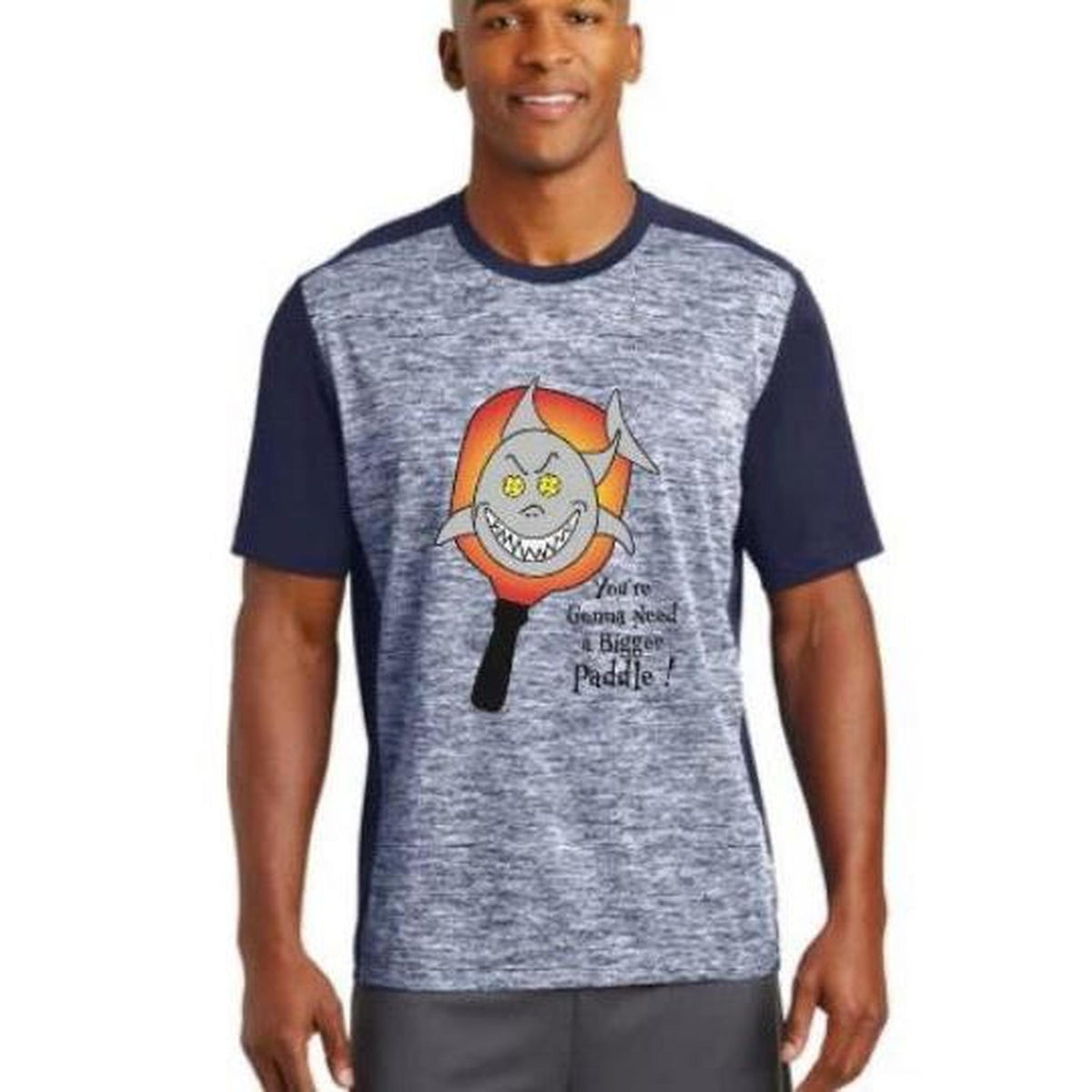 You're Gonna Need A Bigger Paddle | Clearance Men’s Pickleball Performance T-Shirt | Dink Dink Smash