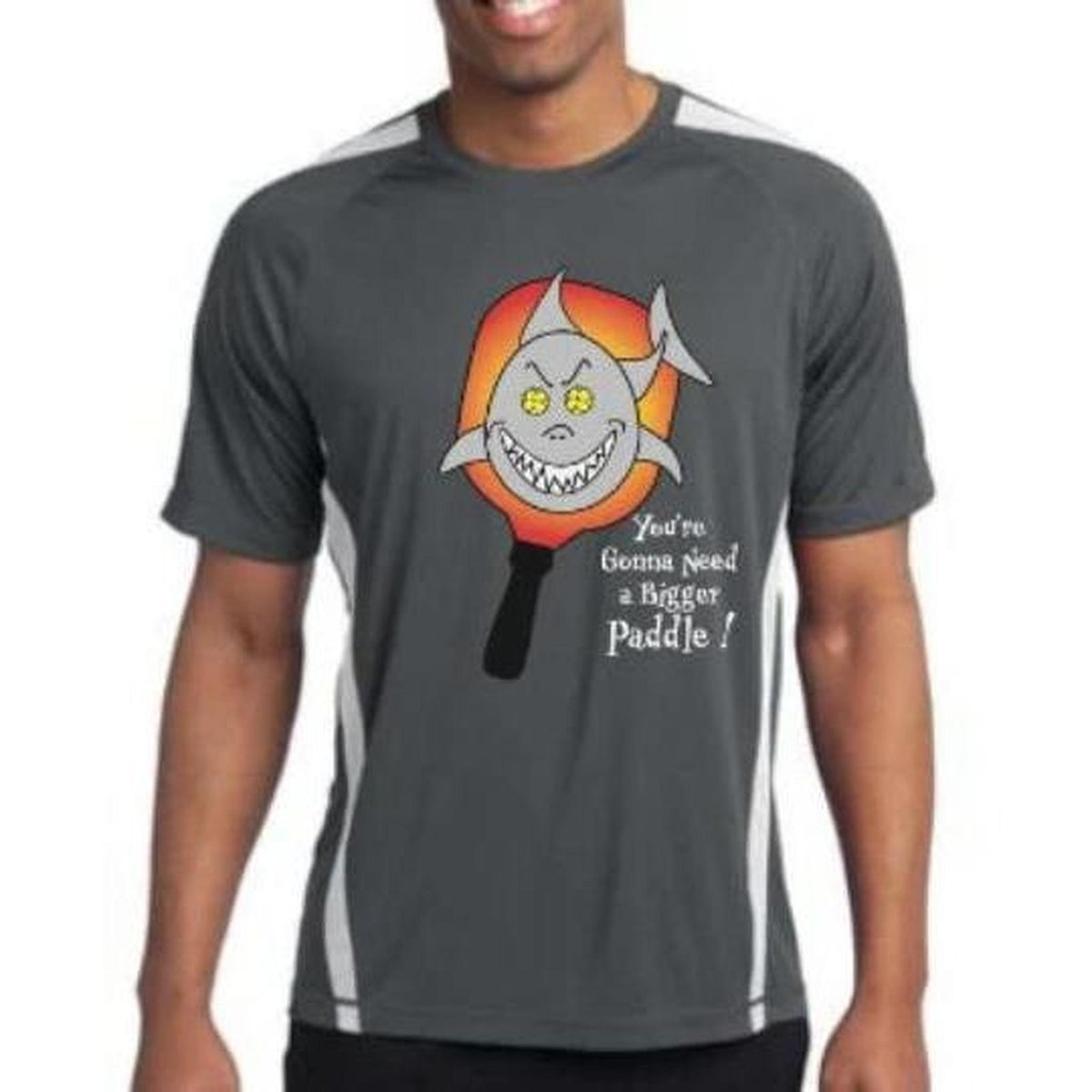 You're Gonna Need A Bigger Paddle | Clearance Men’s Pickleball Performance T-Shirt | Dink Dink Smash