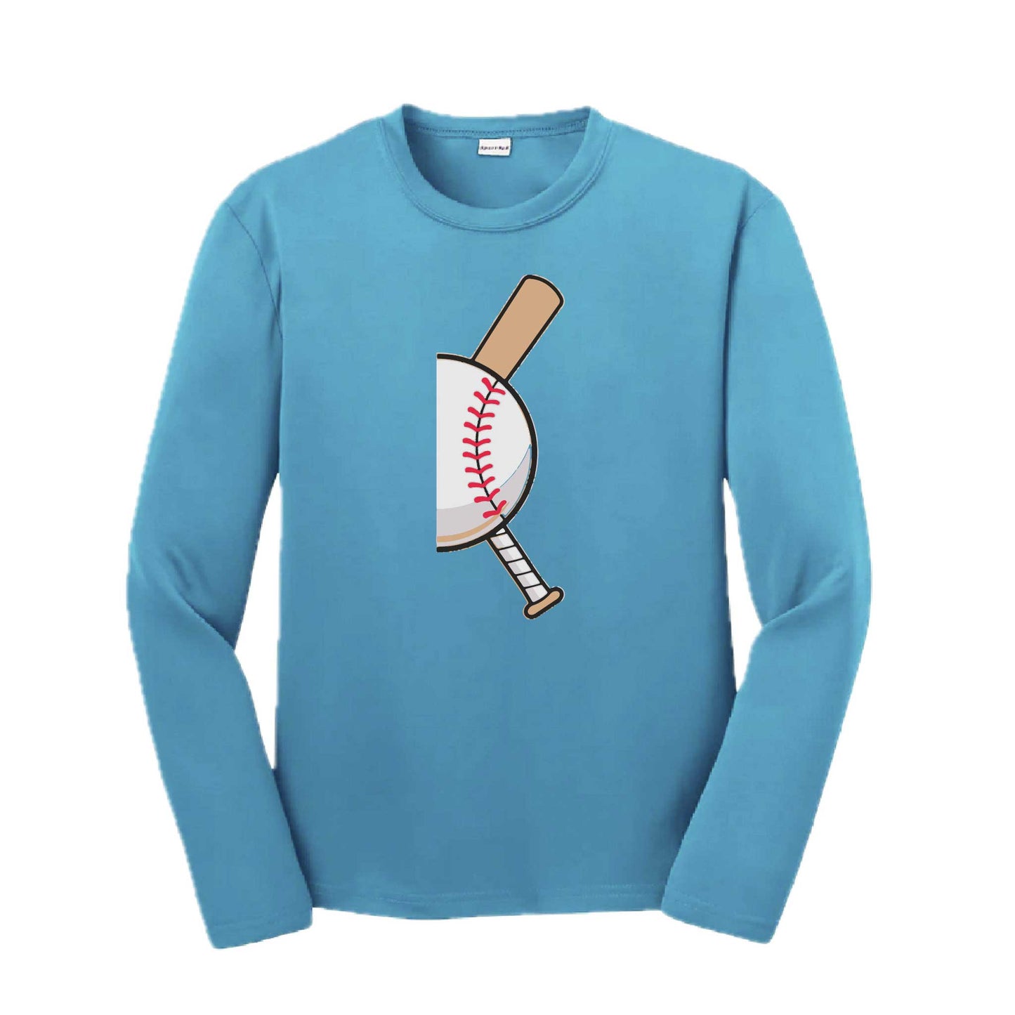 Curveball | Youth Long Sleeve Baseball Performance T-Shirts | 100% Polyester