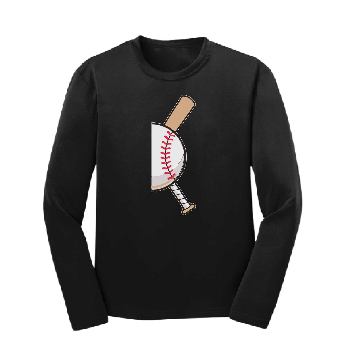 Curveball | Youth Long Sleeve Baseball Performance T-Shirts | 100% Polyester