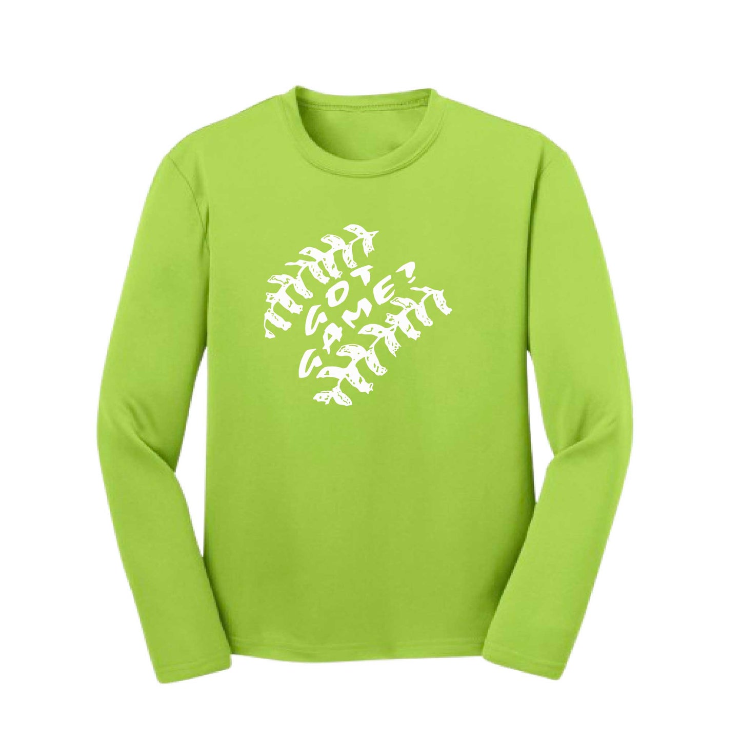 Got Game | Youth Long Sleeve Baseball Performance T-Shirts | 100% Polyester