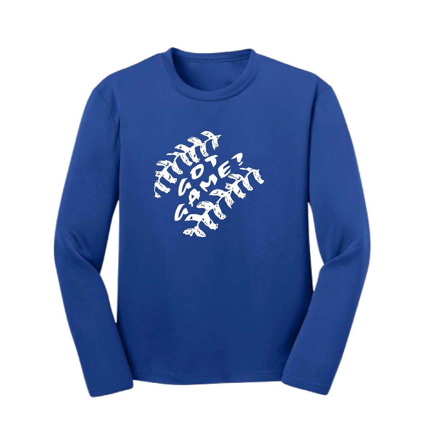 Got Game | Youth Long Sleeve Baseball Performance T-Shirts | 100% Polyester